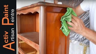 Restauration dun buffet bahut chêne  comment revaloriser vos meubles en bois [upl. by Nnayrrehs]