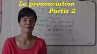 Comment prononcer en français  2ème partie [upl. by Gothar]