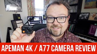 Apeman A77  4K Camera Review [upl. by Gaves602]