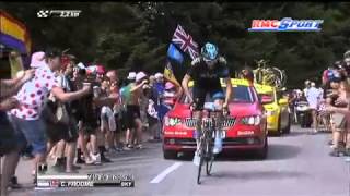 BFM TV  8eme Étape  Froome écrase déjà tout  0607 [upl. by Allin]