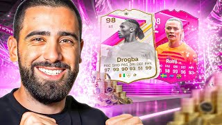 Oh LA CHANCE  JE PACK DU TRES LOURD POUR LA NOUVELLE ÉQUIPE FUTTIES SUR EA SPORTS FC 24 [upl. by Ynaffat]