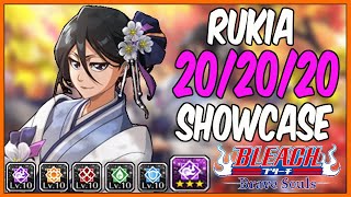 BELDADE GREGA RUKIA PARASOL MAX TRANSCENDENCE T20 SHOWCASE  BLEACH BRAVE SOULS [upl. by Yasdnil339]