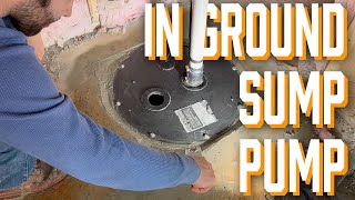 How To Install A Basement Sump Pump Basin [upl. by Fletcher]