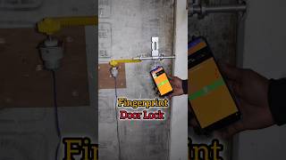 Fingerprint Based Door Lock System shorts science [upl. by Manfred]