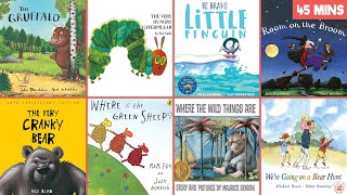 45 Mins Musical Storytelling Best Kids Books The Gruffalo Song Room on the Broom Bear Hunt amp more [upl. by Norrat]