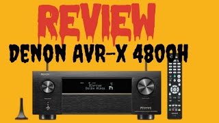 REVIEW DENON AVR X4800h [upl. by Ahsirek]