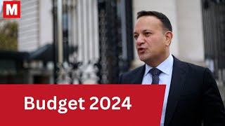 Budget 2024 Taoiseach Leo Varadkar announces the main thrust of budget for Irish households [upl. by Isa]