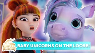 The CUTEST LIL BABY UNICORN 🦄  Unicorn Academy  Cartoons for Kids [upl. by Sirej168]