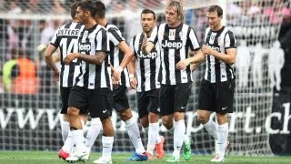 01082012 JuventusBenfica 11 Highlights [upl. by Kcirdled300]