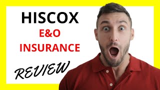 🔥 Hiscox EampO Insurance Review Pros and Cons [upl. by Hayne]