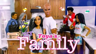 DIY  How to Make Toyas Mini Family [upl. by Orgalim753]