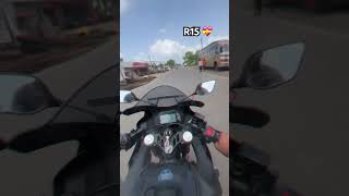 YAMAHA R15 vs R15 Com too race newsong com back my video 🥹 shorts video viralvideo viralshort [upl. by Artined]