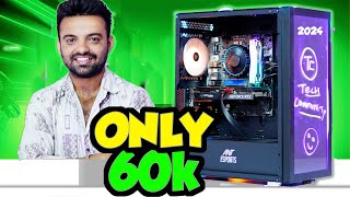 60000 Rs Full Paisa Vasool Gaming Pc Build  Gaming Pc Under 60k  2024 [upl. by Bogusz6]