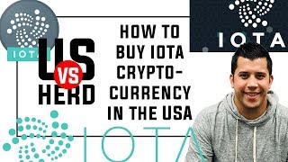 How To Buy IOTA Cryptocurrency In The USA [upl. by Haeluj]