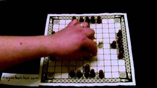 Hnefatafl  Tafl  Corner Escape  White Strategy Part 4 [upl. by Cassady]