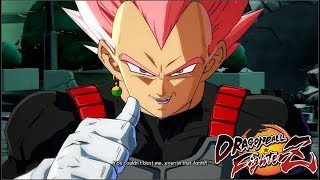 Vegeta Black Super Saiyan Rose  Dragon Ball FighterZ Mods [upl. by Tiebold115]