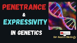 Penetrance and Expressivity in Genetics [upl. by Suanne]