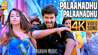 Palaanadhu Palaanadhu  4K Video Song பலானது பலானது Kuruvi  Vijay  Trisha  Vidyasagar  Ayngaran [upl. by Jariv440]