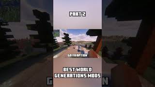 PART 2 BEST World Generation MODS Minecraft 121 [upl. by Louisette]