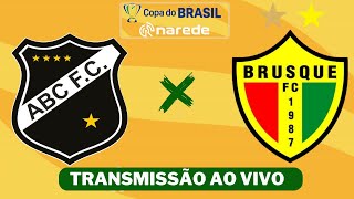 ABC x Brusque ao vivo  Transmissão ao vivo  Copa do Brasil 2024 [upl. by Dede]