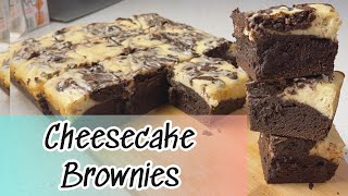 Easy Cheesecake BrowniesCream Cheese Brownies [upl. by Laszlo]