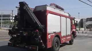 Bombeiros de São Paulo  ASE do PB Casa Verde saindo e retornando em código 2 [upl. by Airlee]