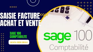 Saisie facture de vente et achat [upl. by Retxab]