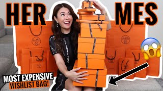 OMG My Most EXPENSIVE Hermes Unboxing Haul Rare Birkin or Kelly How much did I have to SPEND [upl. by Schluter206]