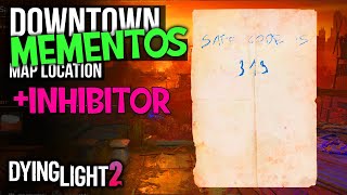 Dying Light 2 Memento amp Inhibitor Safe Map Location [upl. by Lehcyar175]