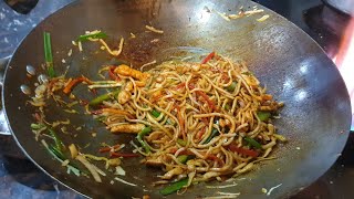 Chicken Chow Mein Restaurant Style Recipe By Cooking With Kawish [upl. by Rame]