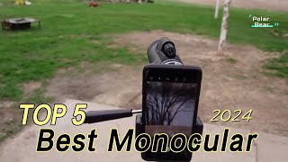 TOP 5 Best Monocular on Amazon 2024 [upl. by Netnilc]