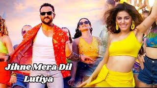 Jihne Mera Dil Lutiya  Gallan Kardi  Jazzy B amp Jyotica Tangri  Jawaani Jaaneman  Lyrical Song [upl. by Narbig]