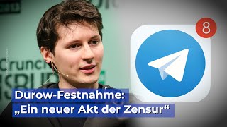 DurowFestnahme „Ein neuer Akt der Zensur“ [upl. by Diad]