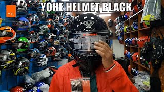 New YOHE Helmet  Black  Game Changer 2021  978 Very Stylish Spoiler [upl. by Bannerman]