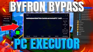 NEW PC Roblox Byfron Bypass  EXECUTOR FOR PC WORKING [upl. by Brass497]