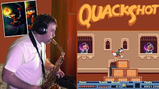 QuackShot SMD  Duckburg  cover by Amigoiga sax [upl. by Mureil442]