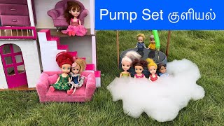 மண்வாசனை Episode 984  Pump Set Bath  bunty nancy buntynancy [upl. by Eceryt]