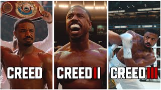 All Adonis Creed Fight Scenes 4K IMAX 2015  2023 [upl. by Angelico]