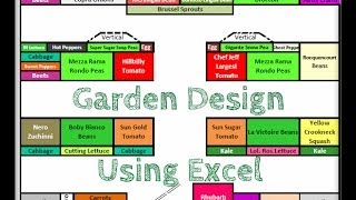 Garden Design Using Excel [upl. by Tjaden386]