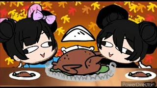 Mokeys ShowGacha Club  Thanksgiving [upl. by Noryd]