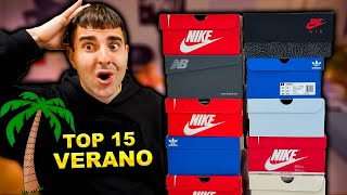 TOP 15 MEJORES ZAPATILLAS VERANO 2024 [upl. by Ahtiekahs566]