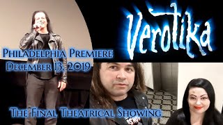 GLENN DANZIG VEROTIKA PHILLY SCREENING EVENT 12132019 [upl. by Simonsen]