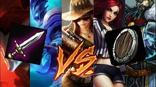 DORANS BLADE VS DORANS SHIELD  Test League of Legends [upl. by Petuu]