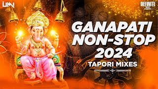 Nonstop Ganpati Tapori Mixes  Definite Music  DJ Umi  Nonstop Ganpati Song 2024 [upl. by Bardo826]