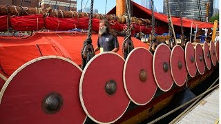 Viking Warship Captain Downplays Diplomatic Spat With US Coast Guard [upl. by Nabetse]