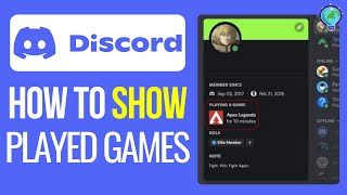 How to Show What Game You Are Playing in Discord 2024 [upl. by Cayla471]