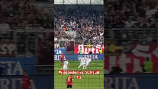 Wiesbaden vs St Pauli 12 🏆meister titel stpauli hamburg goal [upl. by Batchelor]