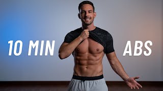 10 MIN INTENSE AB WORKOUT  At Home Sixpack Abs Routine No Equipment [upl. by Junko563]