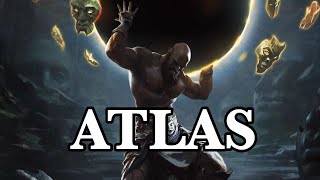 Atlas  The Titan Who Held Up The Heavens As Punishment By Zeus  Greek Mythology Explained [upl. by Olrak]