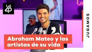 ABRAHAM MATEO y las artistas de su vida ANA MENA BELINDA BECKY G SOFÍA REYES o JLO  LOS40 [upl. by Hirschfeld470]